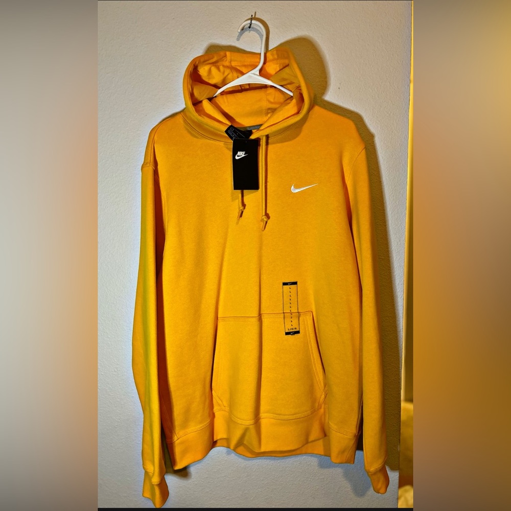 Brand New Yellow Nike Hoodie
